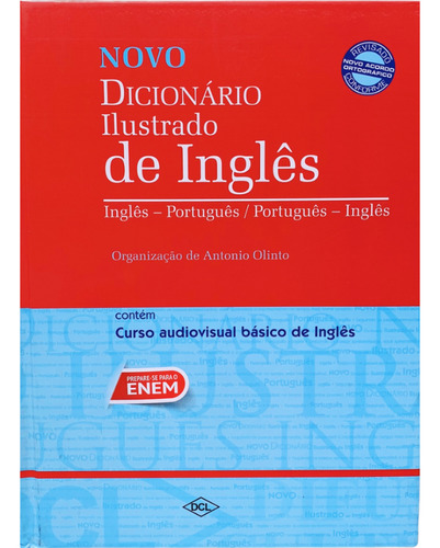 Grande Dicionário Ilustrado De Inglês - Com Curso Básico, De Dcl., Vol. 1. Editorial Dcl Difusão Cultural, Tapa Dura, Edición 1 En Português, 2016