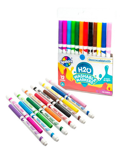 Las823101 H2o Washable Markers Spektra