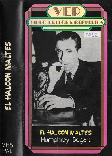 El Halcon Maltes Vhs Humphrey Bogart John Huston
