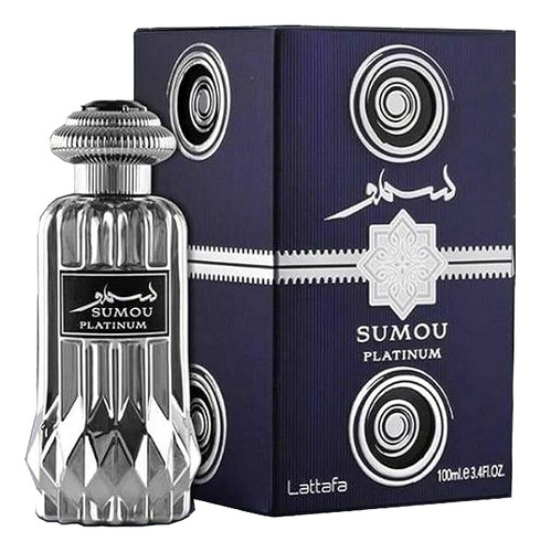 Sumou Platinum Edp Perfume By Lattafa: 3.4oz High End Specia