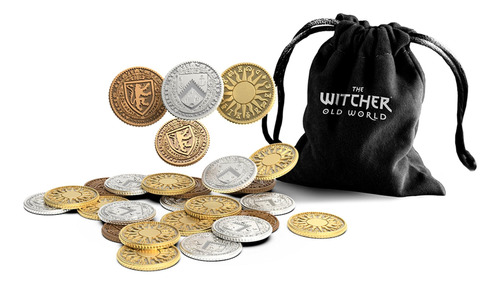 The Witcher Juego De Mesa Metal Coins Component Upgrade | J.