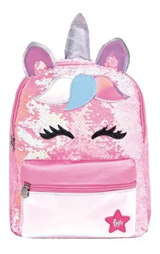 Mochila footy unicornio lentejuelas new arrivals
