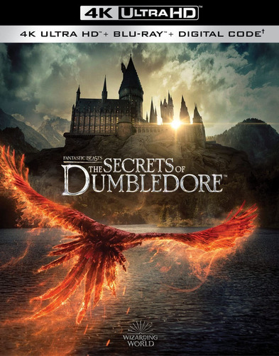 4k Ultra Hd + Blu-ray Fantastic Beasts Secrets Of Dumbledore