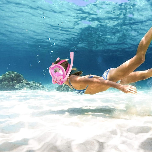 Máscara De Buceo, A Prueba De Fugas, Respiración Libre