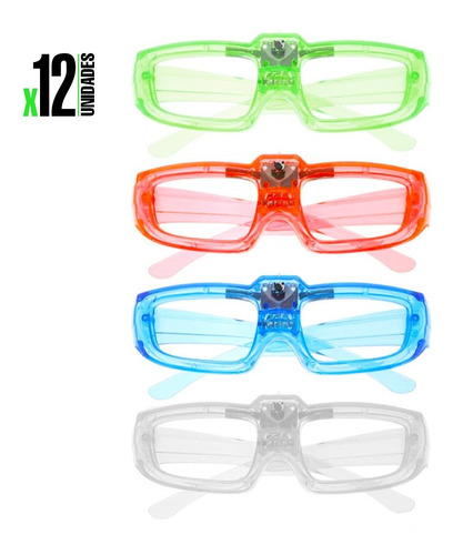 Lentes Led, Hora Loca, Bodas, Fiesta,