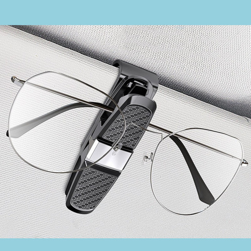 2 Soporte Genérico Para Gafas De Sol Para Visera De Coche,