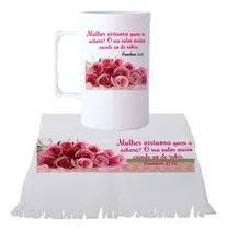 Comprar 10 Lembrancinha Evangélicos, Irmãs, Caneca Mulher Virtuosa