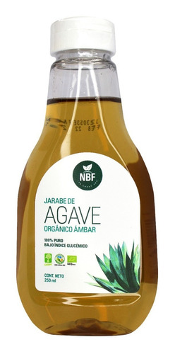 Jarabe De Agave Azul Orgánico 250ml Endulzante Natural
