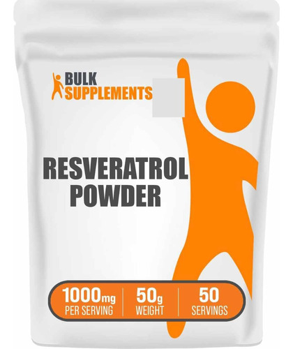 Resveratrol 50g Bulksupplements - G A $ - g a $4878