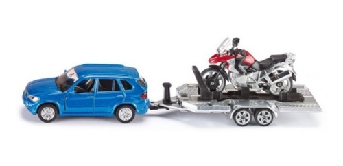 Siku 2547 Bmw X5 Con Moto Bmw R 1200 Gs  E 1:55 - Metal