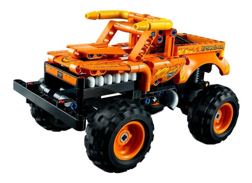 Imagem 3 de 9 de Lego Technic 2 Em 1 Monster Truck E Carro De Corrida - 42135