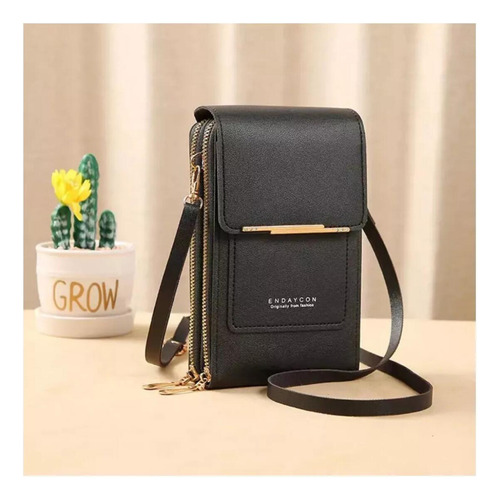 Bolso De Lujo Porta Celular Multifuncional Manos Libres