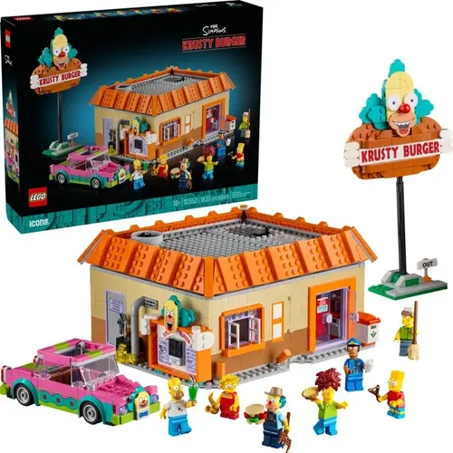 LEGO The Simpsons Krusty Burger 10352 - 1635 unidades 1635 Homer