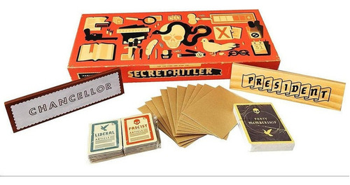 Juego Secreto Mesa De Fiesta Cartas Hitler