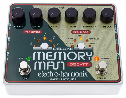 Pedal Electro Harmonix Deluxe Memory Man 550-tt Frete Grátis