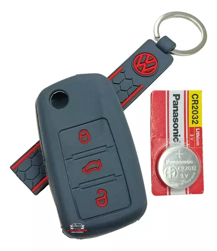 MIOAHD Funda para llave de coche, para Volkswagen VW Polo b5 b6 Golf 4 5 6  Jetta mk6 tiguan Beyond That Beetle