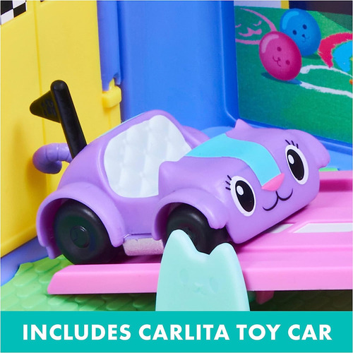 Gabbys Dollhouse, Carlita Purr-ific Play Room Con Carlita To