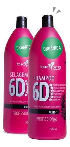 Shampoo Biopro 6d Restauração De 1500ml