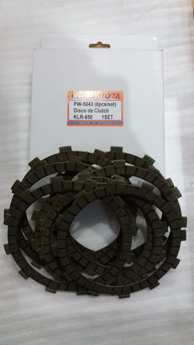 Imagen 2 de 2 de Discos De Clutch Croche Klr 650