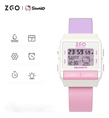 Reloj Sanrio Original Y Original, Reloj Digital Hello Kitty,