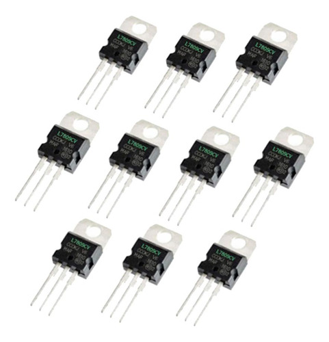 10pcs 3terminals Ic Regulador De Voltaje Spannungsregler