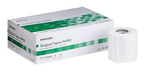 Mckesson Medical Tape 2'' X 10 Yardas. 16-47320, 1 Caja, 6 R