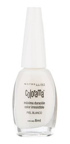 Maybelline Esmalte De Uñas Colorama Cremoso Piel Blanco