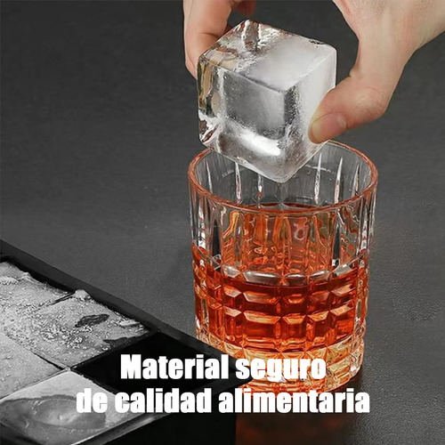2 Molde Para Hielo Esferas Y Cubos Grandes Con Embudo