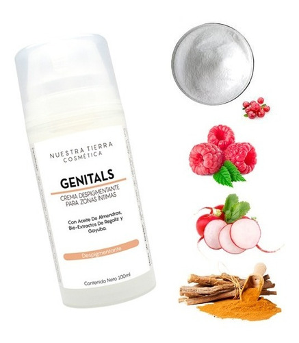 Imagen 3 de 5 de Crema Despigmentante Para Zonas Intimas Con Arbutina 100ml