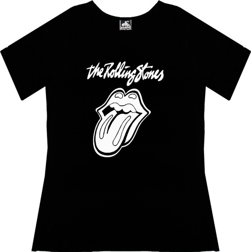 Blusa Rolling Stones Dama Rock Metal Tv Camiseta Urbanoz