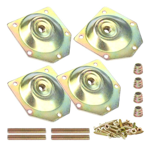 Placas De Montaje De Patas De Alta Resistencia Para Silla,