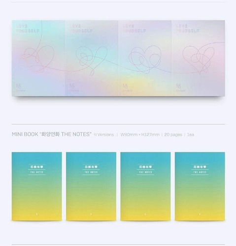 Bts Love Yourself Answer 2cd+photobook+mini Book+photocard