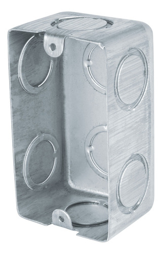 Caja Tipo Chalupa 2'' X 4'' Reforzada, 30 Color Gris