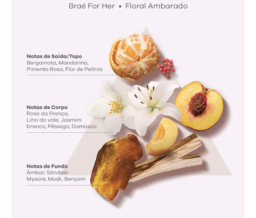 Deo Parfum Braé For Her 100 Ml - Perfume Feminino