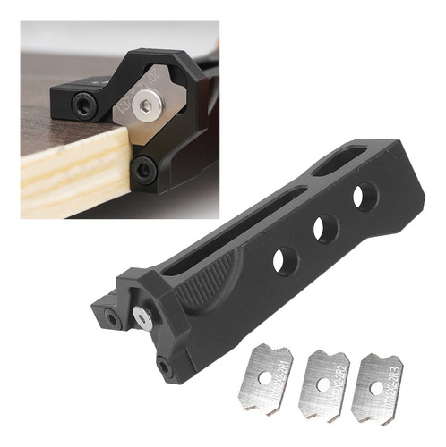 Recortadora Bandas Borde Manual Madera Con 3 Cuchillas