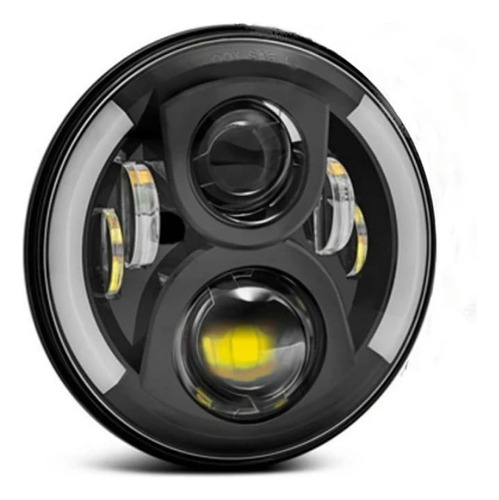 Foco Led Moto Auto Bus 75w Neblinero H4 Ojo De Angel 12-24v