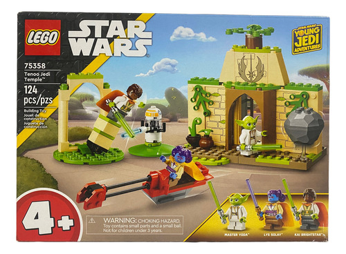 Lego Star Wars Templo Tenoo Jedi 124 Pcs Mod 75358