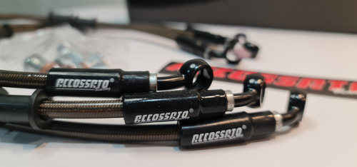 Líneas De Freno Del/tras Accossato Yamaha Yzfr6 06-22 Agf968