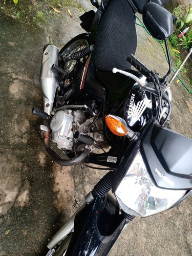 Imagem 2 de 10 de Honda Cg 125 I Fan Preta