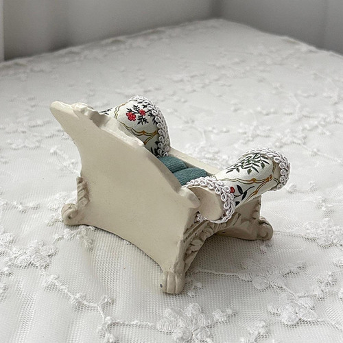Sofá De Casa De Muñecas, Muebles En Miniatura, Escena De