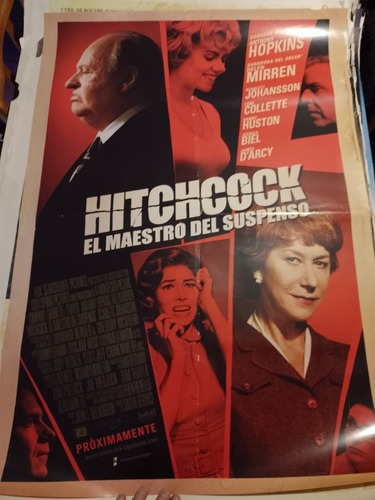 Hitchcock Anthony Hopkins Póster La Plata