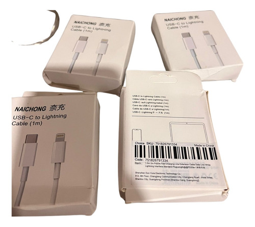 Cables De Carga Rápida Para iPhone. Entrada Tipo C, 1.5m-2m