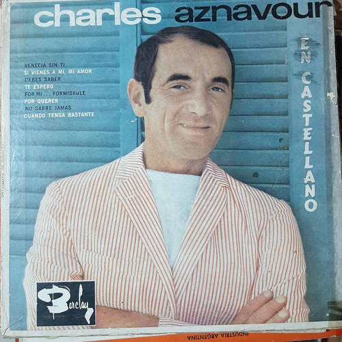 Portada Pasta Charles Aznavour En Castellano Pp0