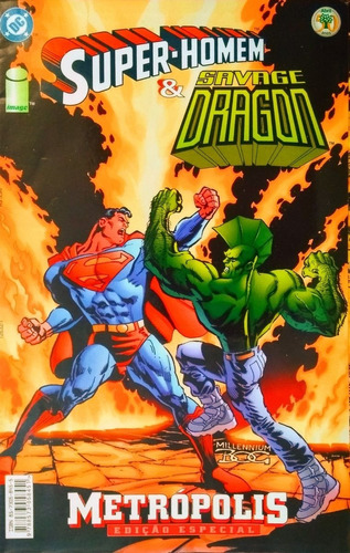 Super-homem & Savage Dragon (2000) Metrópolis / Superman