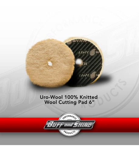 Imagen 2 de 8 de Buff And Shine | Uro-wool | Pad 6 PuLG | Cordero | Corte X1