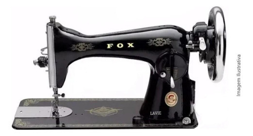 Máquina Costura Reta Doméstica Fox Pretinha Vigoreli 110v