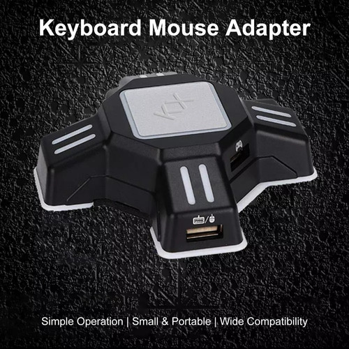 Adaptador De Teclado Y Ratón Portátil, Convertidor De Teclad