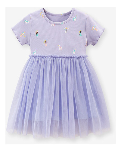 Vestido Infantil De Dibujos Animados Para Niña, Verano, Mang