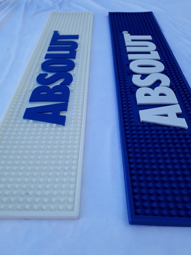Imagen 3 de 7 de Bar Mat Esterillas Para Barra Absolut Blanca