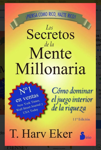 Los Secretos De Una Mente Millonaria - Hazte Rico Harv Eker